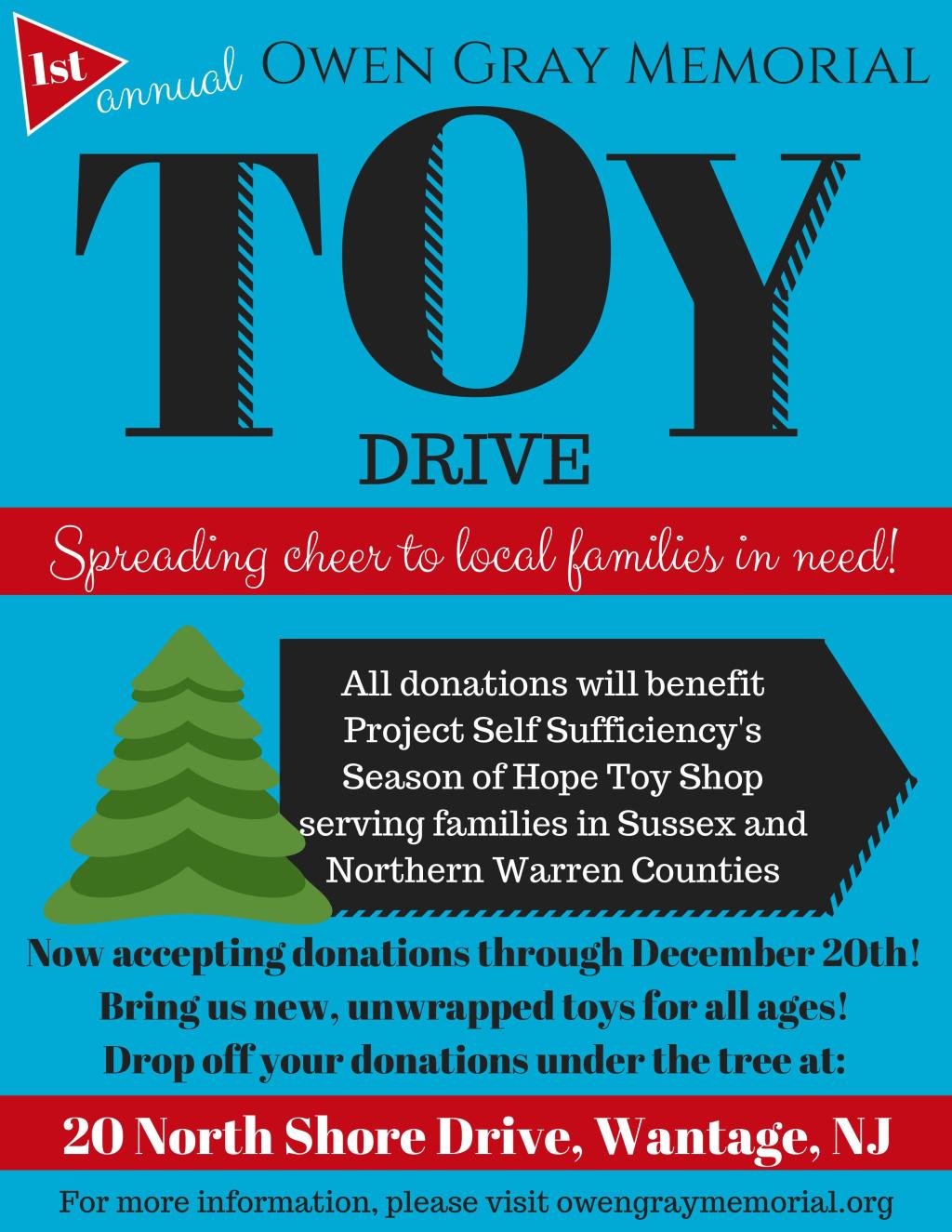 Our 1st Annual Holiday Toy&nbsp;Drive!